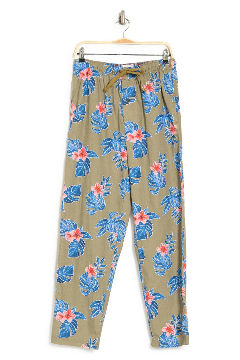 Bermuda Sleep Pants, Alternate, color, HGREY FLORAL