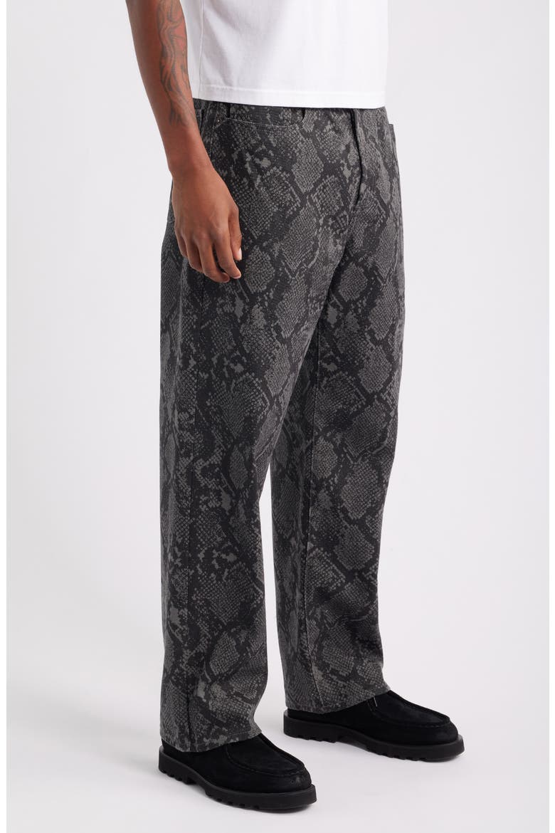 Classic Baggy Jeans, Alternate, color, SNAKE PRINT