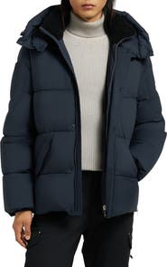 Moose Knuckles Everest 3Q Quilted Down Hooded Jacket
