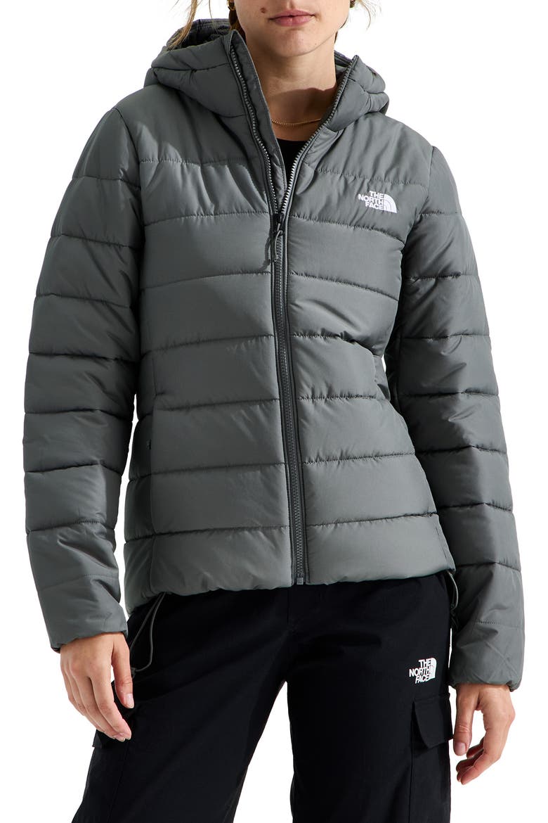 Aconcagua Water Repellent Hood Jacket, Main, color, SMOKED PEARL