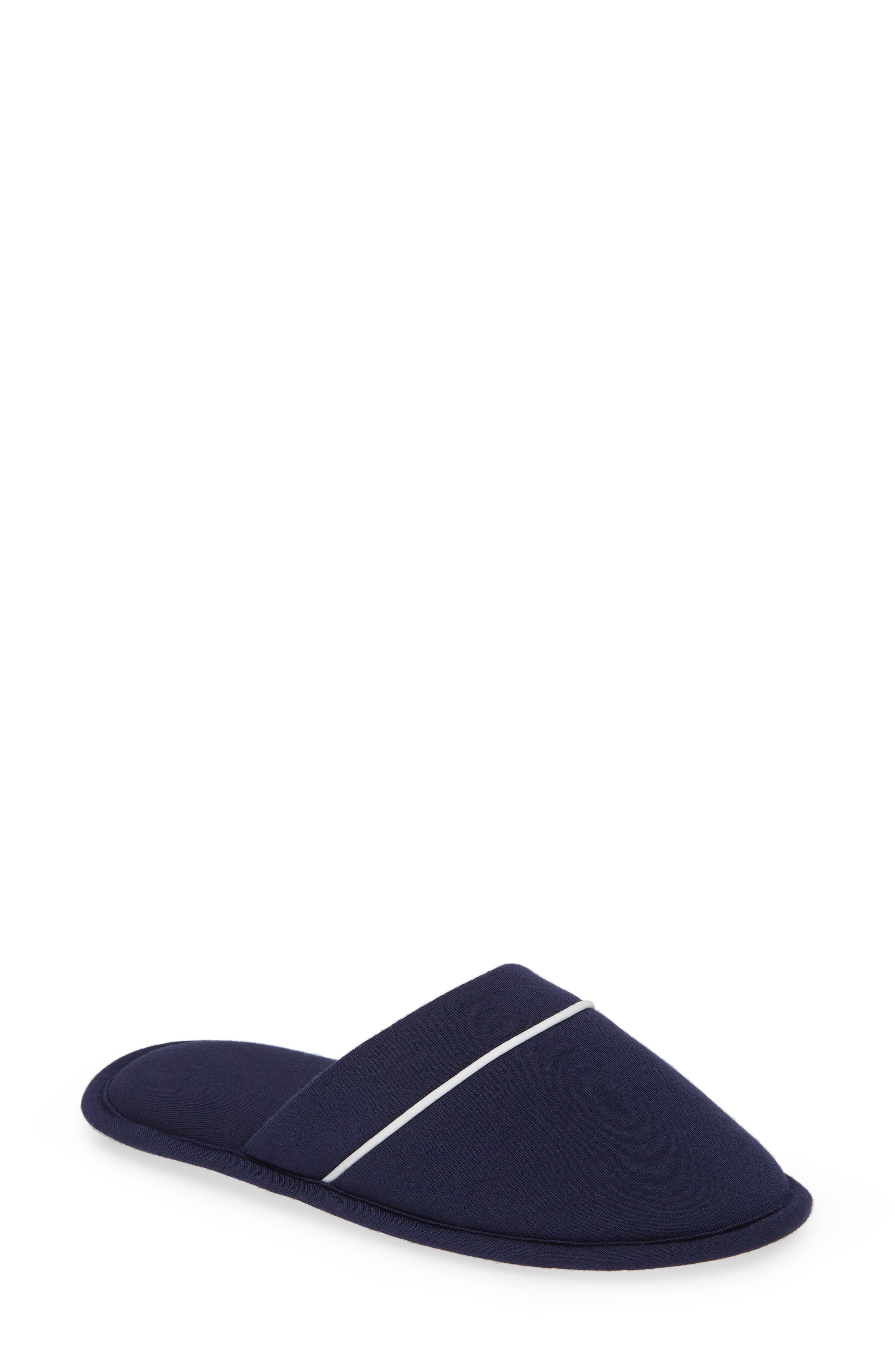 Moonlight Scuff Slipper, Main, color, NAVY PEACOAT