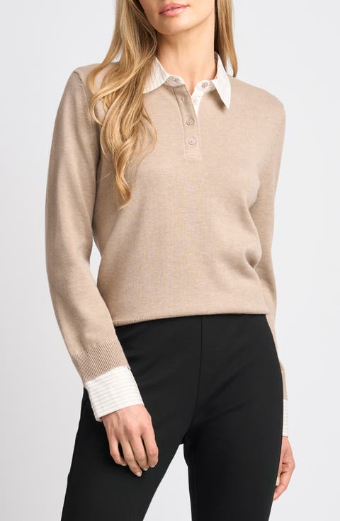Mixed Media Henley