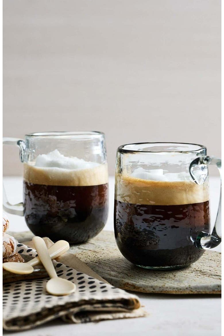 Pebbled Large Mug - Set of 2, Main, color, Clear
