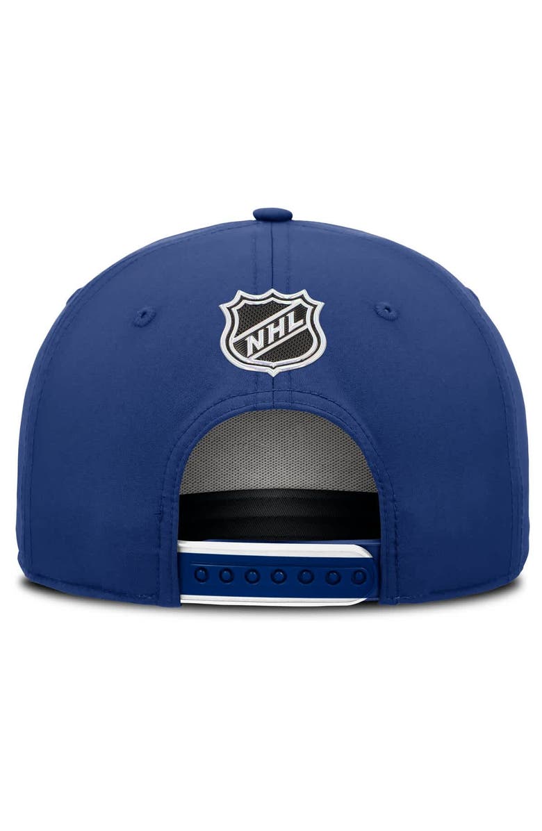 FANATICS Men's Fanatics Blue Toronto Maple Leafs 2025 NHL Draft Authentic Pro On-Stage Podium A-Frame Adjustable Hat, Alternate, color, Blue