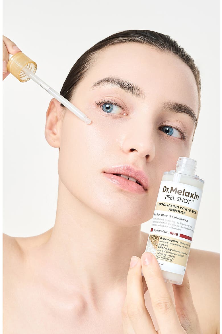 Peel Shot Exfoliating White Rice Ampoule, Alternate, color, NO COLOR