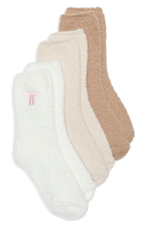 3-Pack Cozy Crew Socks