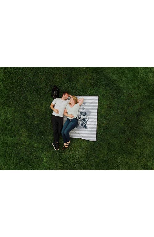 PICNIC TIME PICNIC TIME MICKEY & MINNIE MOUSE POLAR FLEECE BLANKET BAG