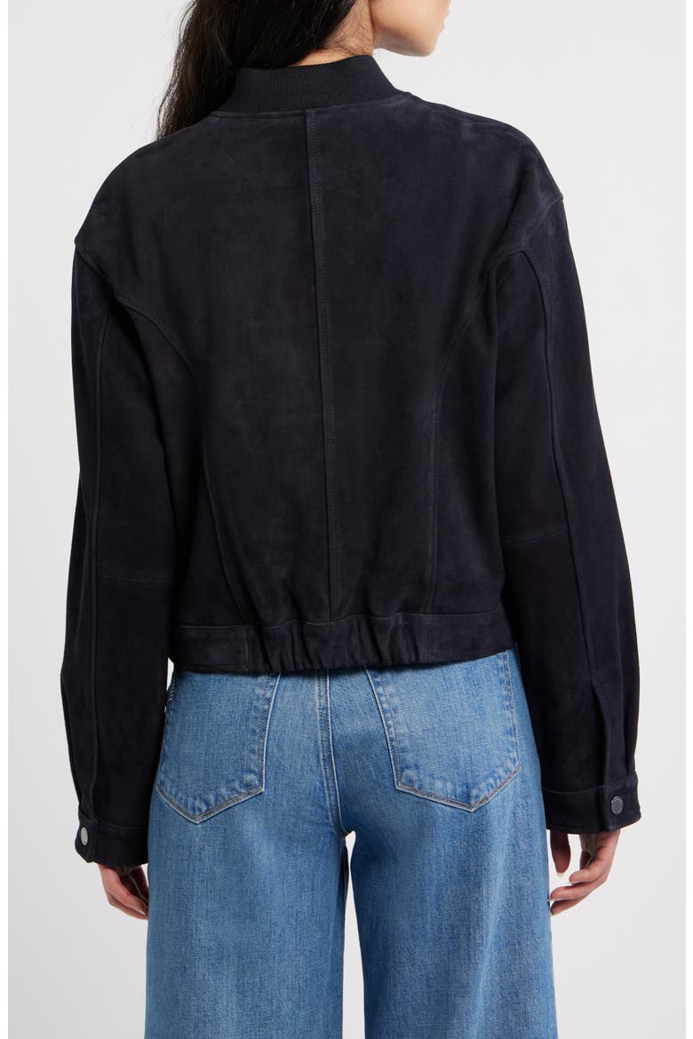 Suede Jacket, Alternate, color, MIDNIGHT