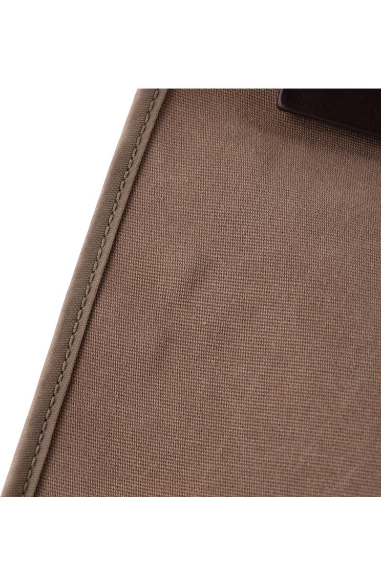 Pre-Owned Hermes Herbag Zip Leather and Toile 39, Alternate, color, Etoupe