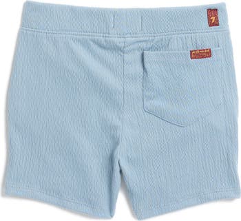 Kids' Coordinated Twill Button Front Shirt & Shorts Set