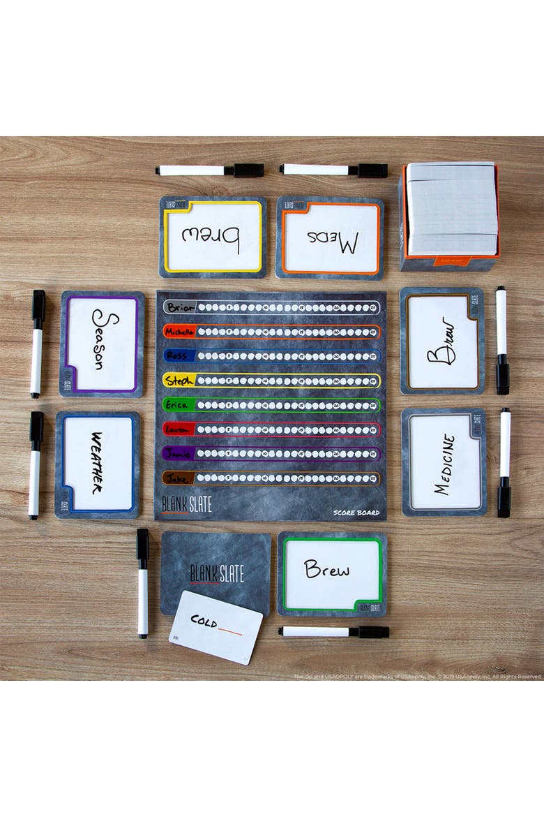 Blank Slate Word Association Party Game, Alternate, color, Multicolored
