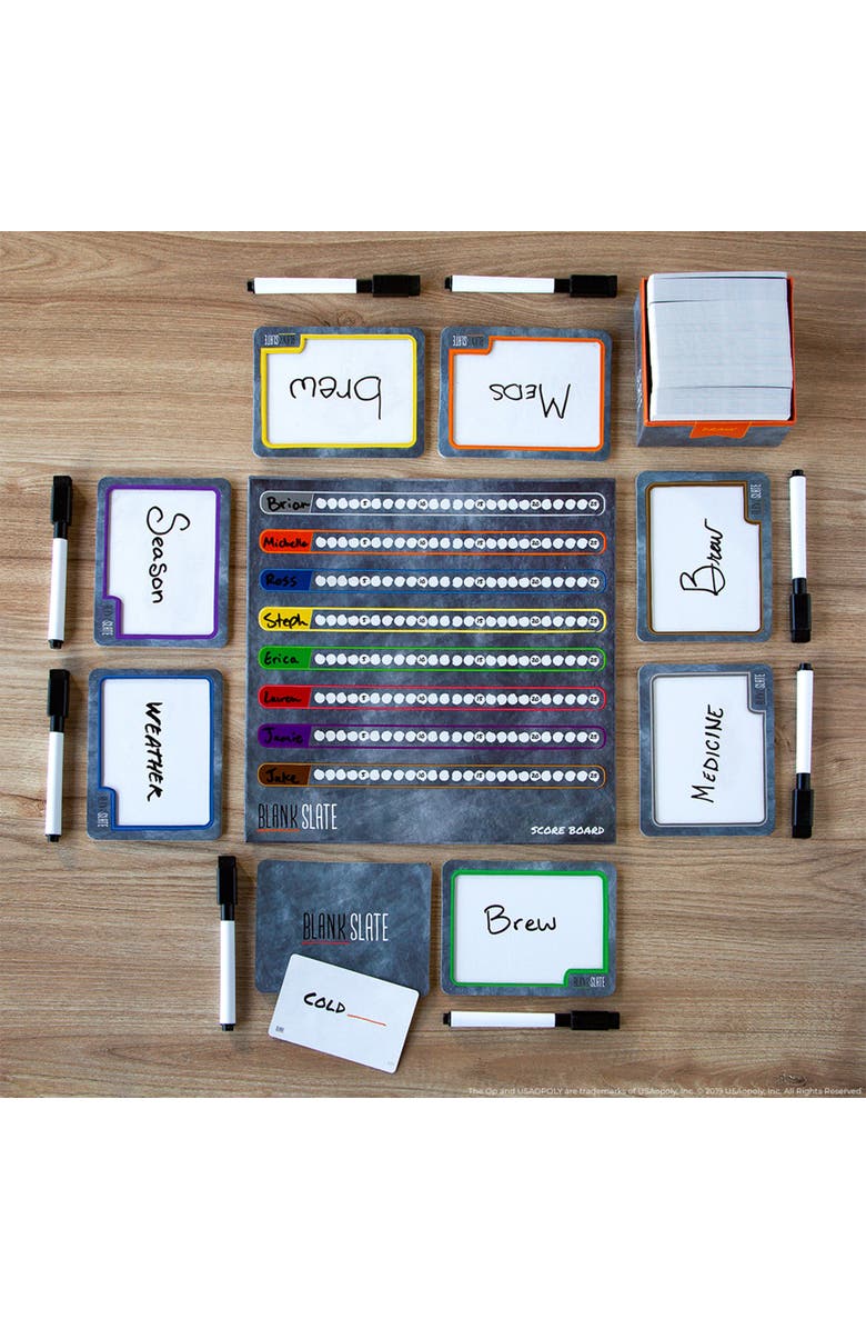 USAOPOLY Blank Slate Word Association Party Game, Alternate, color, Multicolored