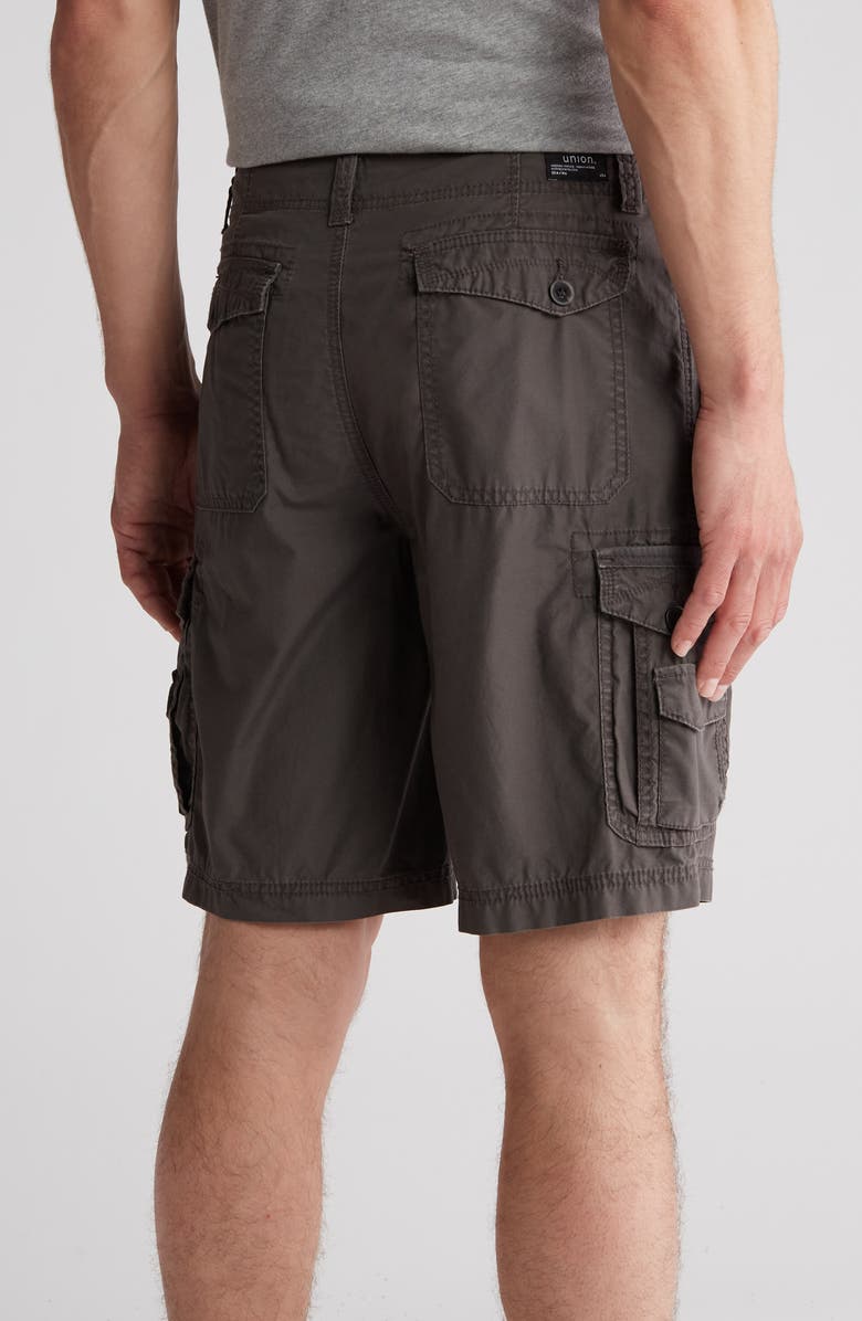 Union Sedona Cotton Cargo Shorts, Alternate, color, Flint