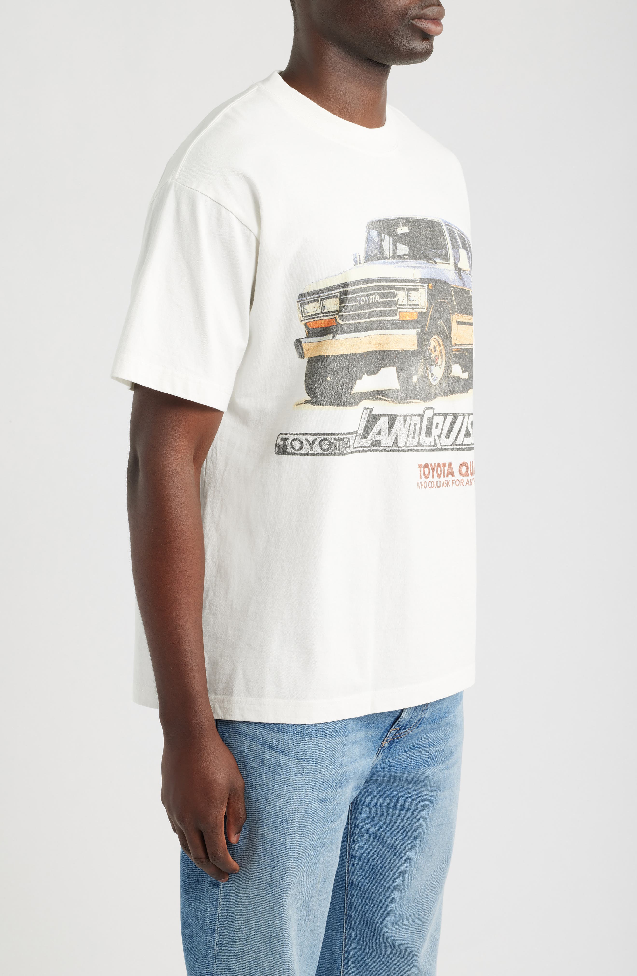 ID Supply Co Toyota Land Cruiser Graphic Cotton T-Shirt (Men