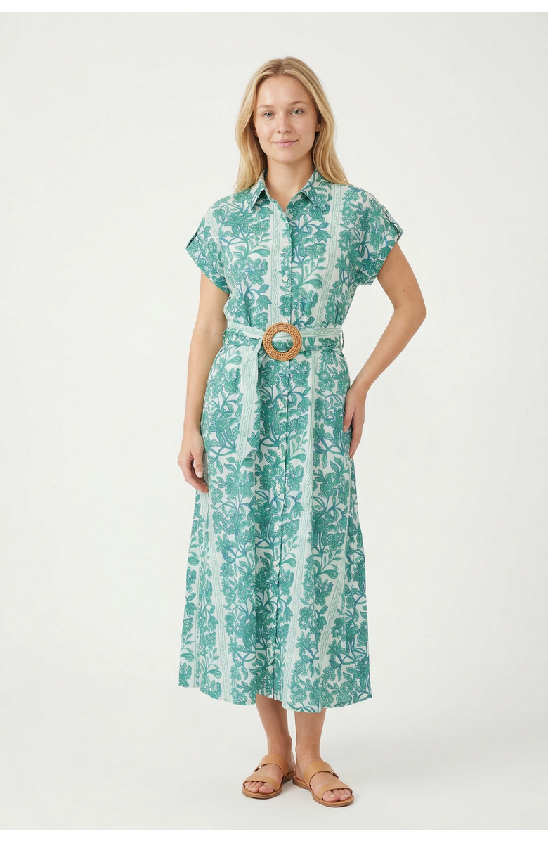 Ro's Garden Catherine Midi Dress, Main, color,
