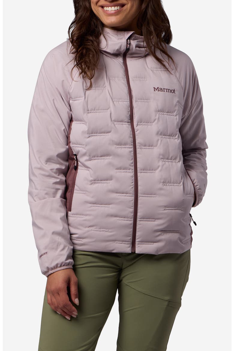 WarmCube Active Aerotherm Jacket, Main, color, DUST/ SUGAR PLUM