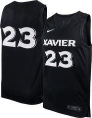 Nike Men's Nike #23 Black Xavier Musketeers Replica Basketball Jersey