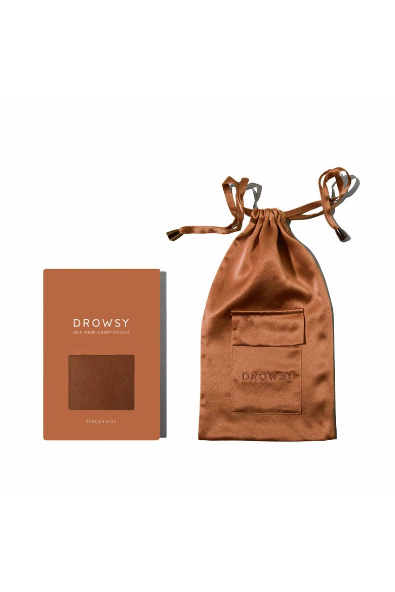 Silk  Carry Pouch, Alternate, color, Pumpkin Spice
