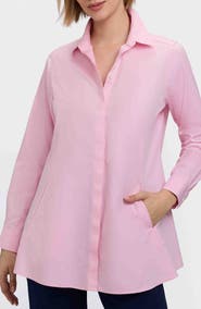 Foxcroft Cici Non-Iron Tunic Blouse