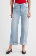Pistola Kacey Cuffed High Waist Boyfriend Jeans