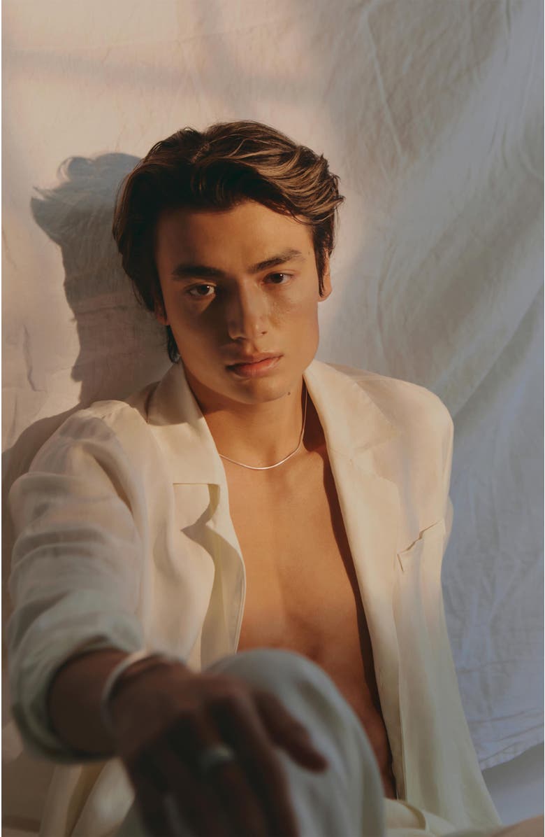 LOUPN Snake Chain Necklace, Alternate, color, 