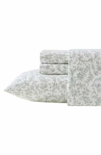 Brinna Floral Cotton Flannel Sheet Set