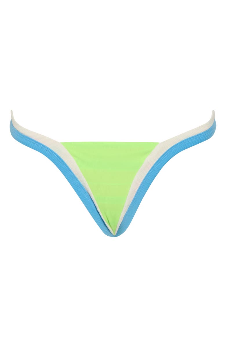 Maaji Trinity Bikini Bottoms, Alternate, color, Green