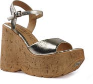Candie's Zulina Water Resistant Wedge Platform Sandal