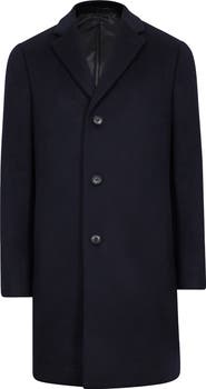 Reiss Gable Wool Blend Overcoat