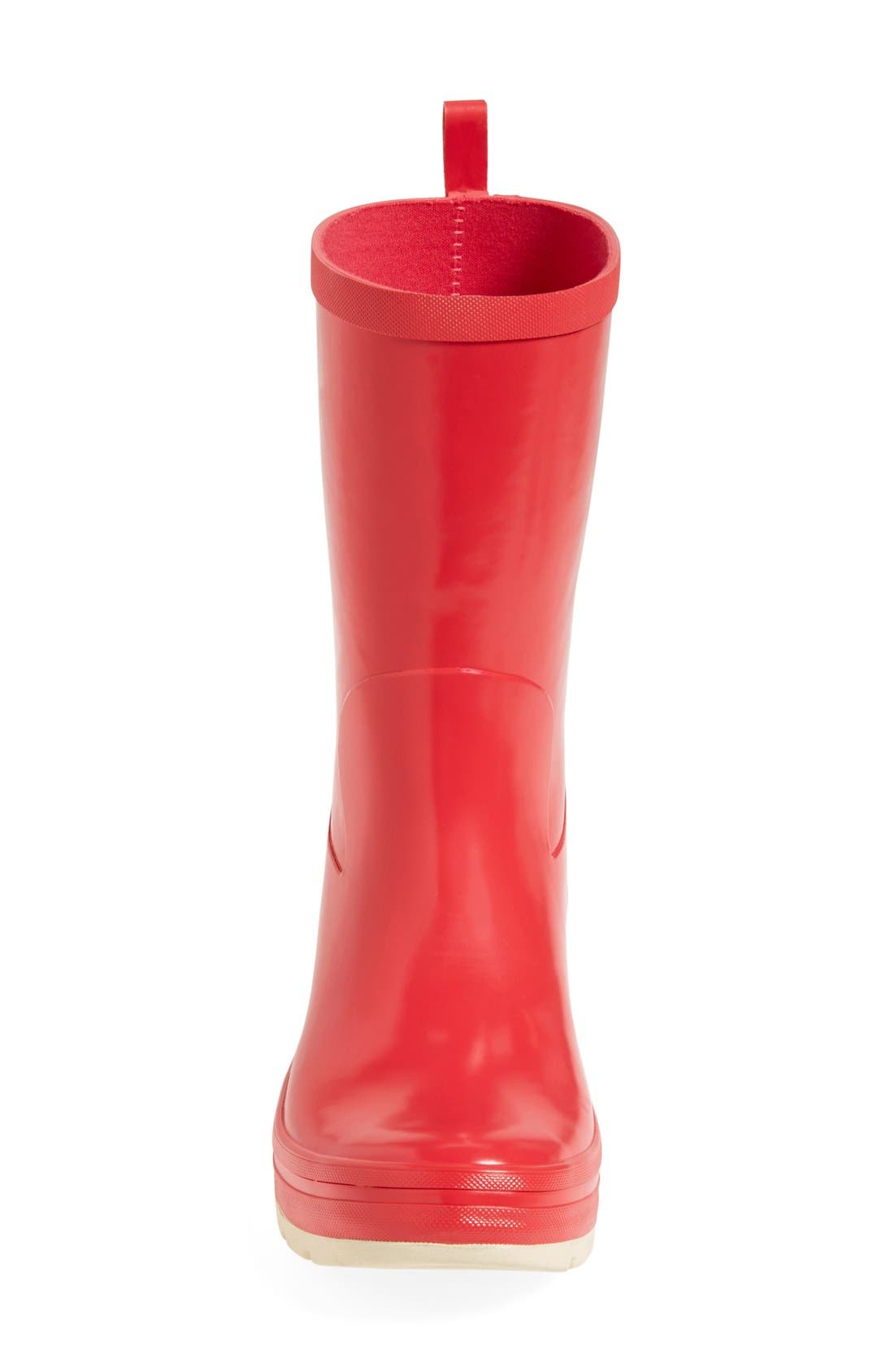 Midsund Rain Boot, Alternate, color, PINK SHAKE/ EGGSHELL