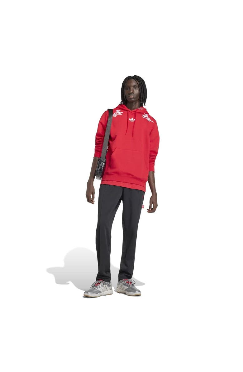 adidas Men's adidas  Red Arsenal x Places+Faces Hoodie, Alternate, color, Red
