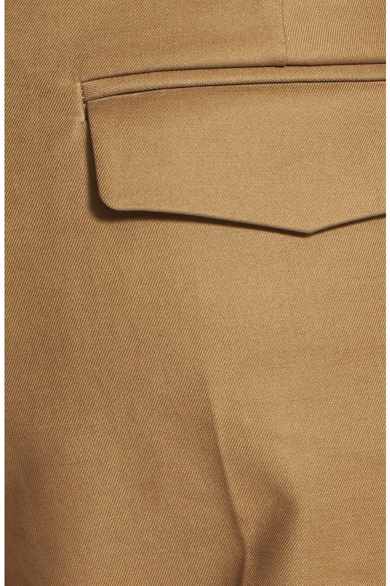 Buckled Tab Crop Bootcut Pants, Alternate, color, TERRAIN