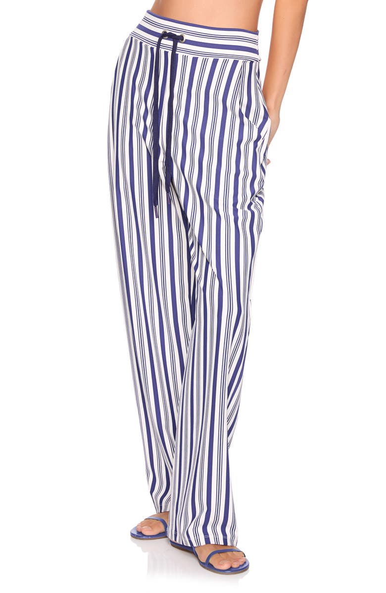 Susana Monaco Stripe Wide Leg Pants, Alternate, color, 