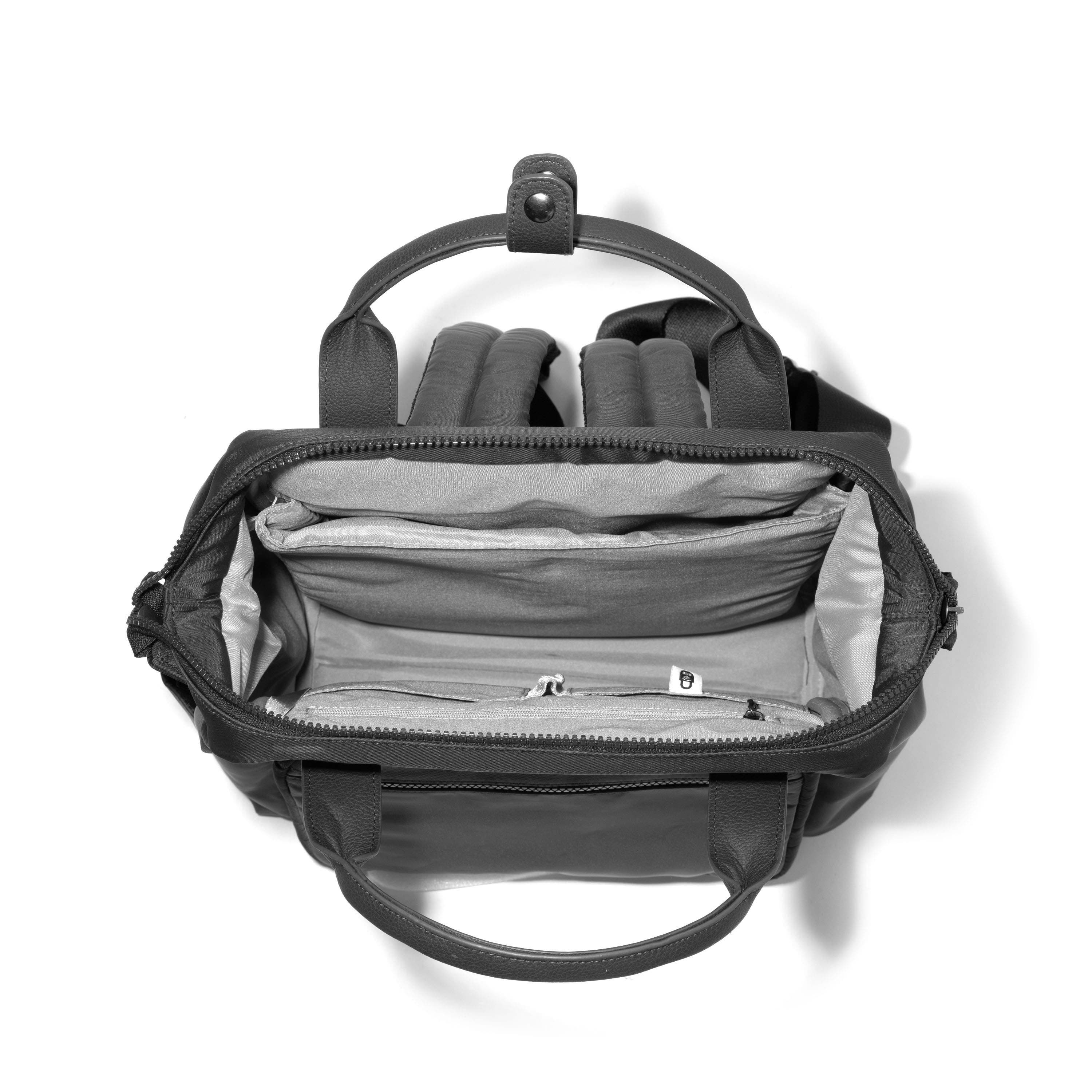BAGGALLINI Chelsea Laptop Backpack, Alternate, color, Black Twill