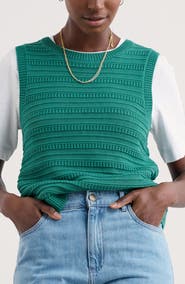 Seasalt Cornwall Tepel Organic Cotton Sweater Vest
