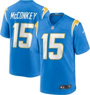 Nike Men's Nike Ladd McConkey Powder Blue Los Angeles Chargers  Player Game Jersey