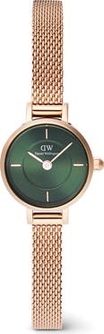 Daniel Wellington Petite Mini Melrose Mesh Watch, 19mm