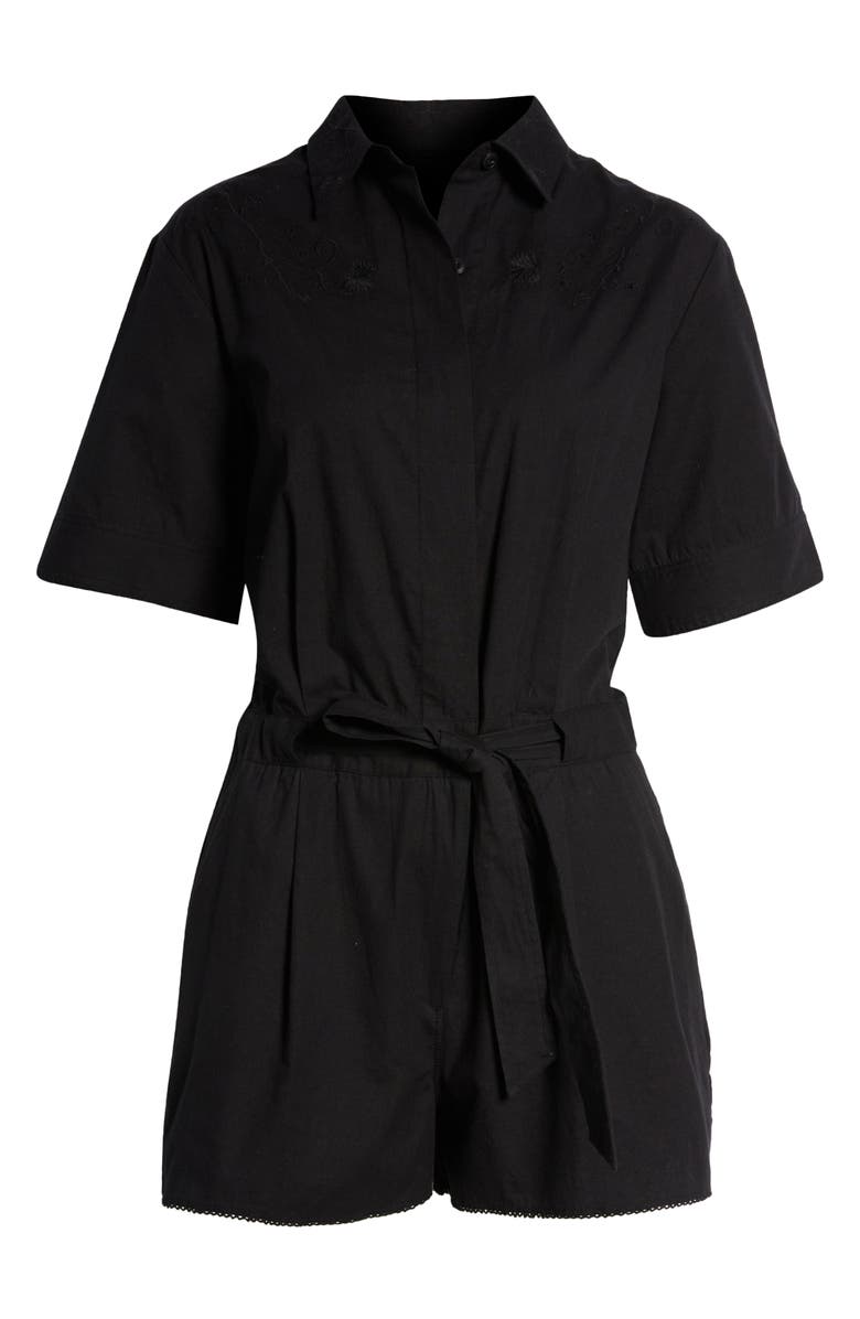 rag & bone Surplus Cotton Romper, Alternate, color,