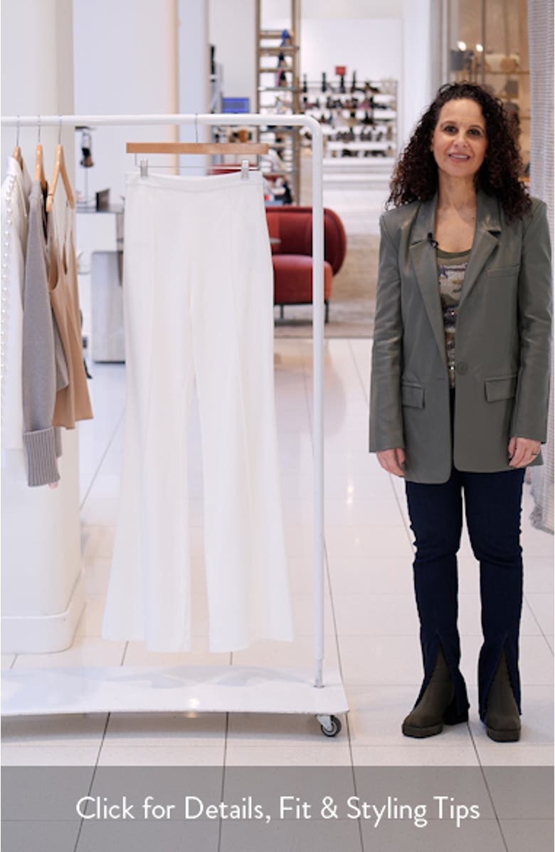 Pintuck Pleat Wide Leg Pants, sales video thumbnail