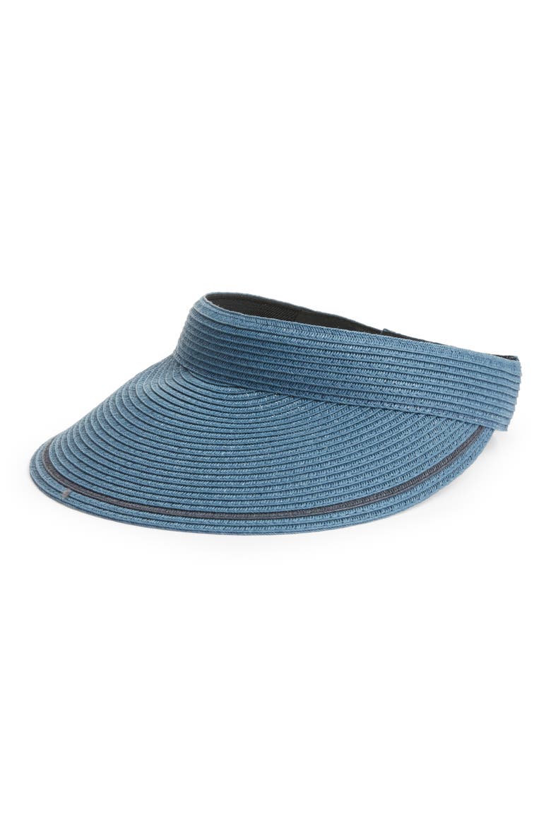 Packable Visor, Main, color, BLUE COMBO