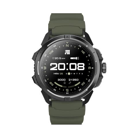 TERRA Rugged Smartwatch with Dual-Band GPS (L1+L5), 1.48 inches AMOLED