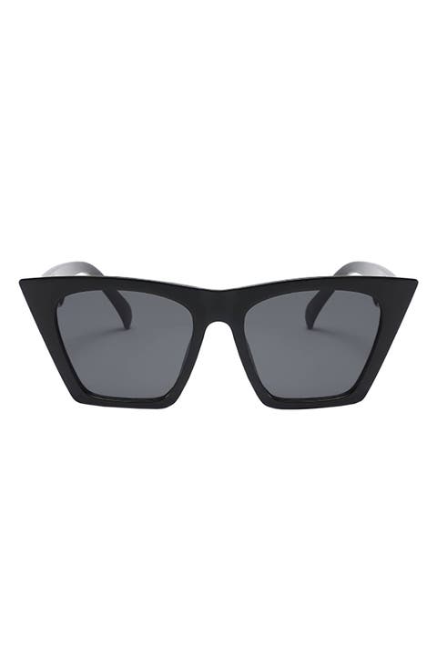 Chicago 53mm Polarized Cat Eye Sunglasses