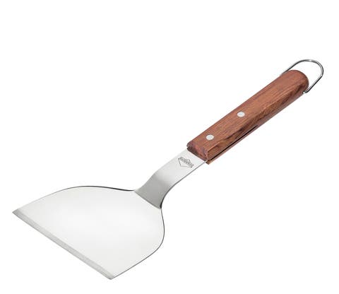 Heavy Duty Texas BBQ Short Hamburger Turner, 12.25-Inch x 4.75-Inch