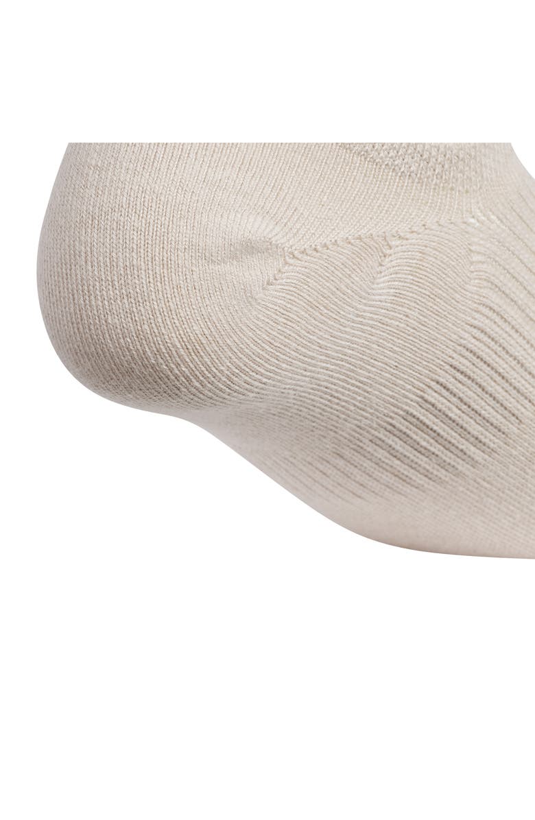 adidas Superlite 3.0 6-Pack No-Show Socks, Alternate, color, Beige/ Magic Beige/ Brown