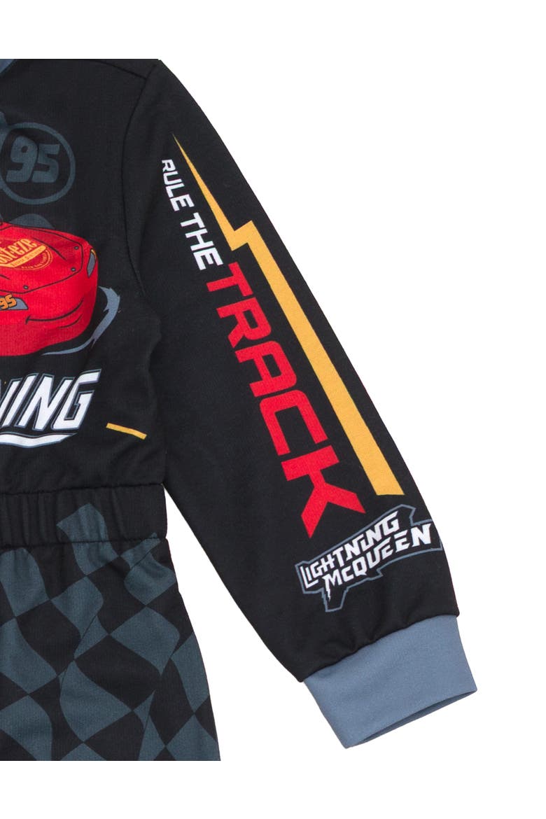 Cars Lightning McQueen Cosplay One Piece Coverall, Alternate, color, McQueen Racing Black