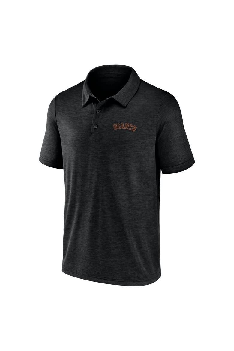 Men's  Black San Francisco Giants Unstoppable Polo, Alternate, color, Black