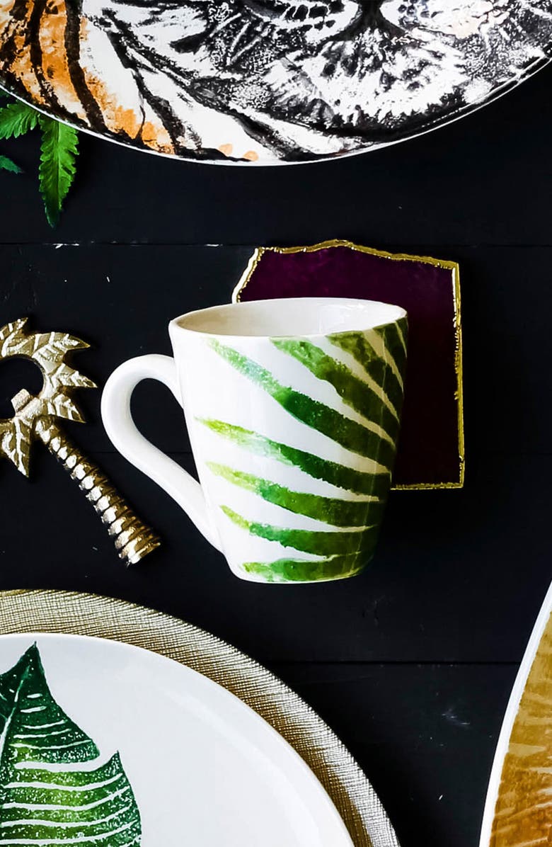 VIETRI Into the Jungle Set of 4 Mugs, Alternate, color,