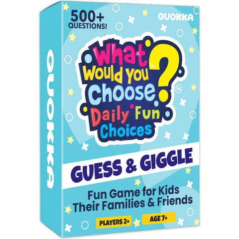 What Would You Choose? Trivia and Card Games for Kids & Family