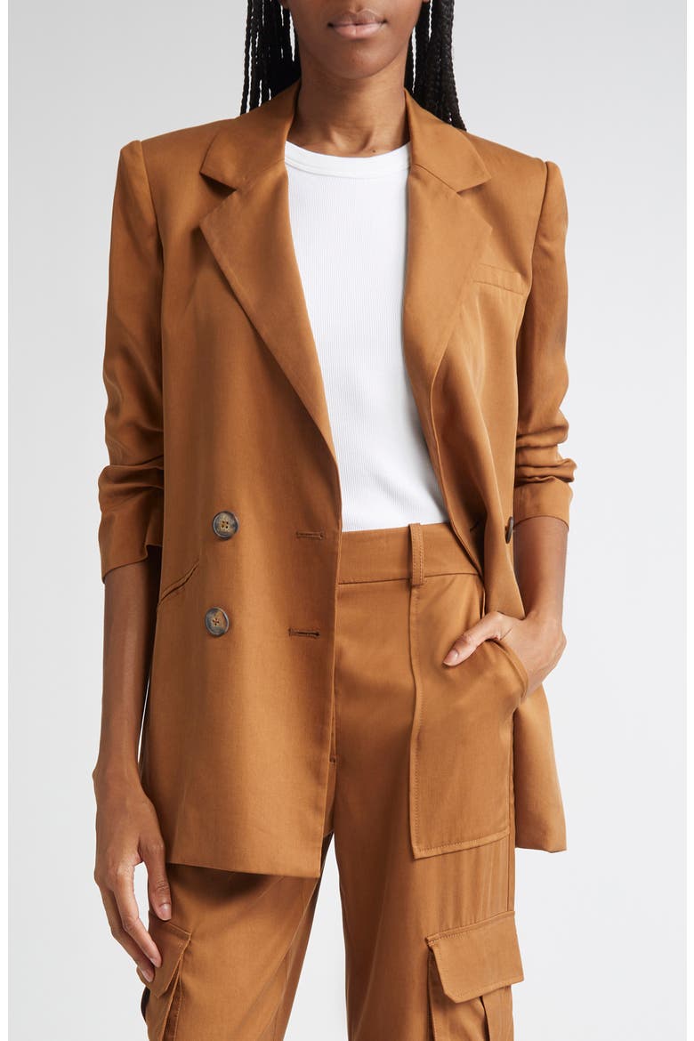 Rupert Double Breasted Jacket, Main, color, WHISKY