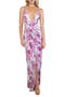 Beth Floral Low Back Gown